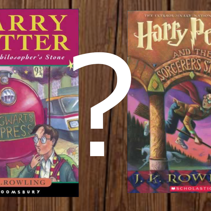 The Difference Between Harry Potter and the Philosophers Stone V.S Sorcerers Stone