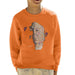 Sidney Maurer Original Portrait Of Alfred Hitchcock Portrait Kids Sweatshirt - Kids Boys Sweatshirt