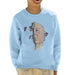 Sidney Maurer Original Portrait Of Alfred Hitchcock Portrait Kids Sweatshirt - Kids Boys Sweatshirt