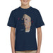 Sidney Maurer Original Portrait Of Alfred Hitchcock Portrait Kids T-Shirt - Kids Boys T-Shirt