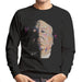 Sidney Maurer Original Portrait Of Alfred Hitchcock Portrait Mens Sweatshirt - Mens Sweatshirt
