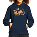 Sidney Maurer Original Portrait Of The Beatles Side Profile Kids Hooded Sweatshirt - Kids Boys Hooded Sweatshirt