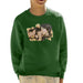 Sidney Maurer Original Portrait Of The Beatles Side Profile Kids Sweatshirt - Kids Boys Sweatshirt