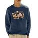 Sidney Maurer Original Portrait Of The Beatles Side Profile Kids Sweatshirt - Kids Boys Sweatshirt