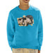 Sidney Maurer Original Portrait Of The Beatles Side Profile Kids Sweatshirt - Kids Boys Sweatshirt