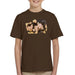 Sidney Maurer Original Portrait Of The Beatles Side Profile Kids T-Shirt - Kids Boys T-Shirt