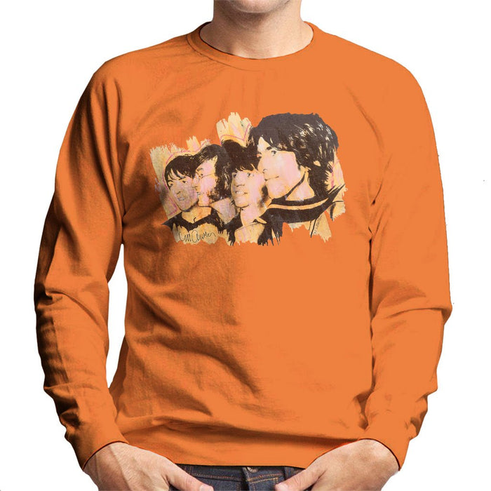 Sidney Maurer Original Portrait Of The Beatles Side Profile Mens Sweatshirt - Mens Sweatshirt