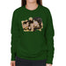 Sidney Maurer Original Portrait Of The Beatles Side Profile Womens Sweatshirt - Womens Sweatshirt