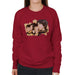Sidney Maurer Original Portrait Of The Beatles Side Profile Womens Sweatshirt - Womens Sweatshirt