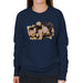 Sidney Maurer Original Portrait Of The Beatles Side Profile Womens Sweatshirt - Womens Sweatshirt