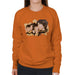 Sidney Maurer Original Portrait Of The Beatles Side Profile Womens Sweatshirt - Womens Sweatshirt