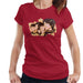 Sidney Maurer Original Portrait Of The Beatles Side Profile Womens T-Shirt - Womens T-Shirt