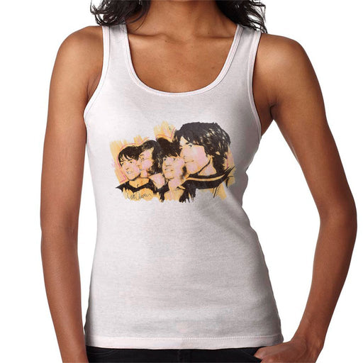 Sidney Maurer Original Portrait Of The Beatles Side Profile Womens Vest - Womens Vest