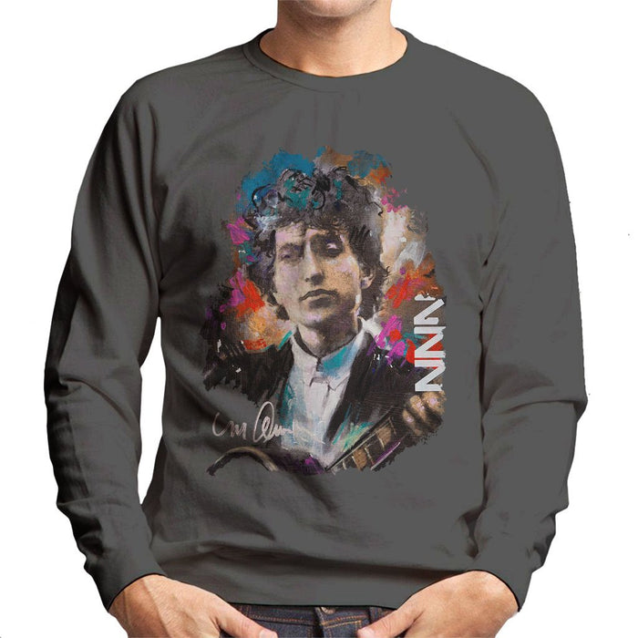 Sidney Maurer Original Portrait Of Bob Dylan Mens Sweatshirt - Mens Sweatshirt