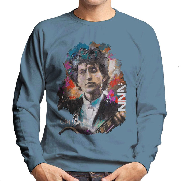 Sidney Maurer Original Portrait Of Bob Dylan Mens Sweatshirt - Mens Sweatshirt
