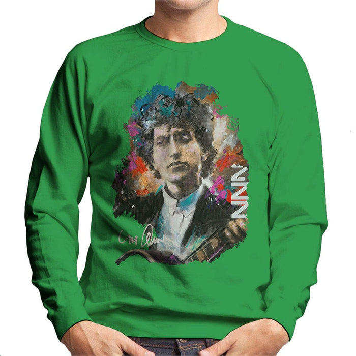 Sidney Maurer Original Portrait Of Bob Dylan Mens Sweatshirt - Mens Sweatshirt