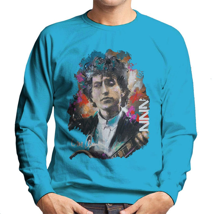 Sidney Maurer Original Portrait Of Bob Dylan Mens Sweatshirt - Mens Sweatshirt