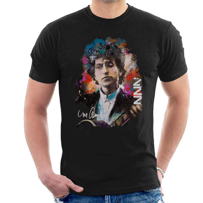Sidney Maurer Original Portrait Of Bob Dylan Mens T-Shirt - Mens T-Shirt