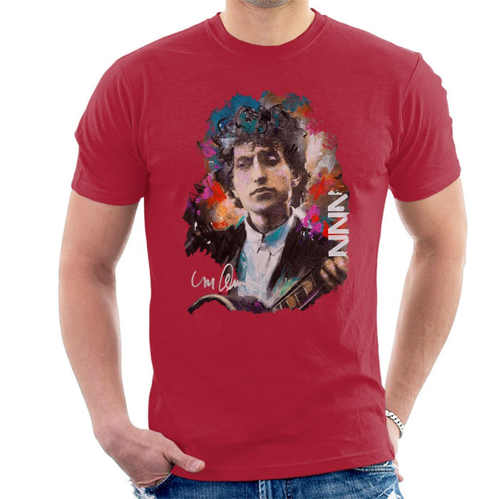 Sidney Maurer Original Portrait Of Bob Dylan Mens T-Shirt - Mens T-Shirt