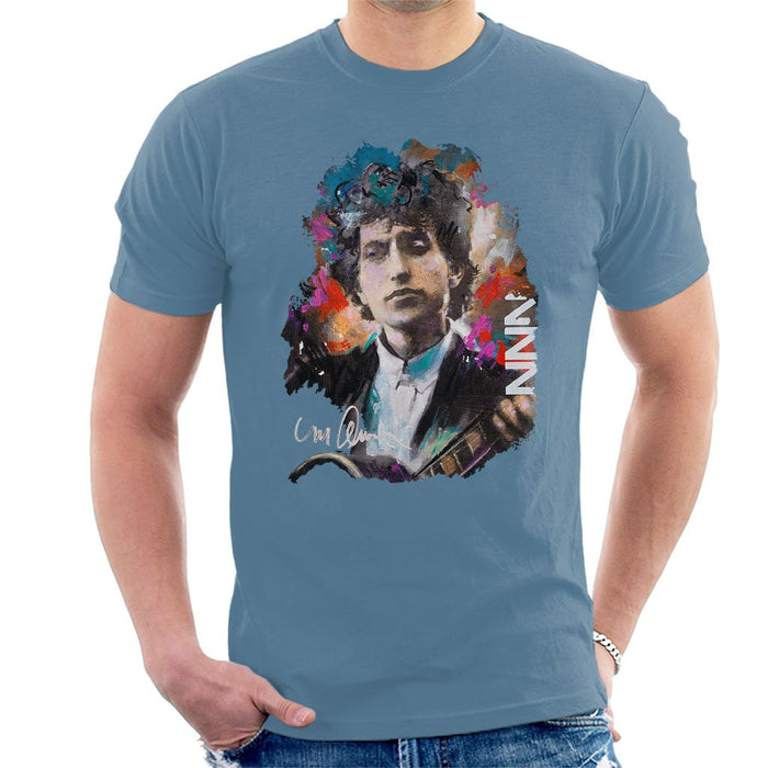 Sidney Maurer Original Portrait Of Bob Dylan Mens T-Shirt - Mens T-Shirt