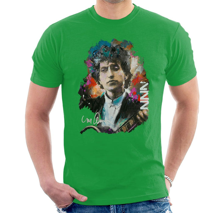 Sidney Maurer Original Portrait Of Bob Dylan Mens T-Shirt - Mens T-Shirt