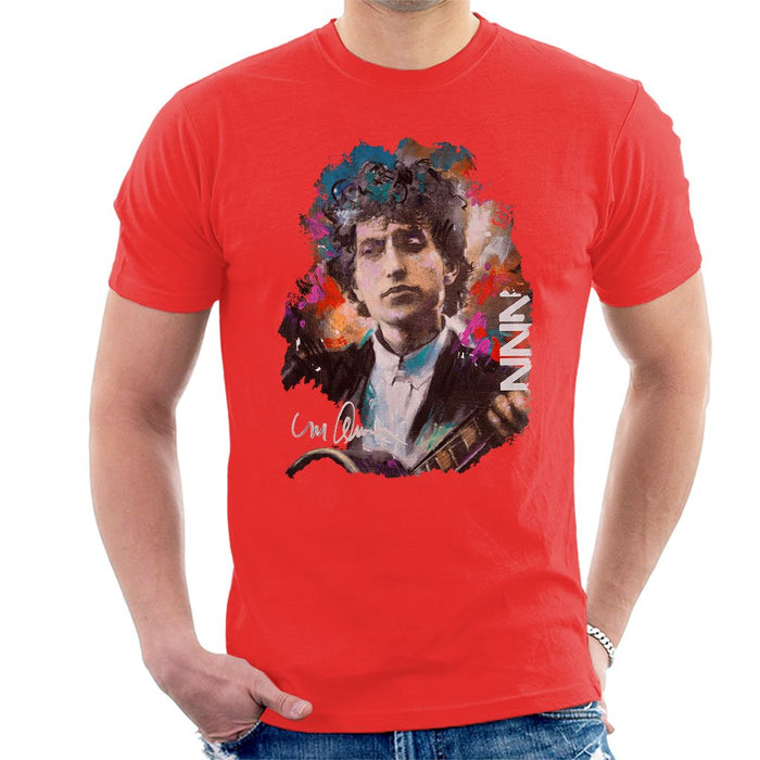 Sidney Maurer Original Portrait Of Bob Dylan Mens T-Shirt - Mens T-Shirt