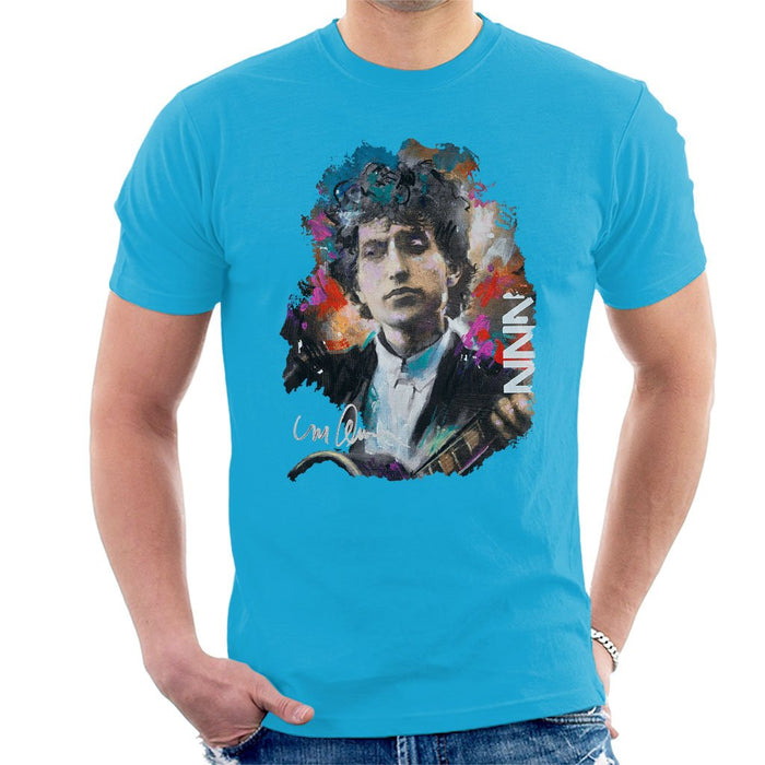Sidney Maurer Original Portrait Of Bob Dylan Mens T-Shirt - Mens T-Shirt