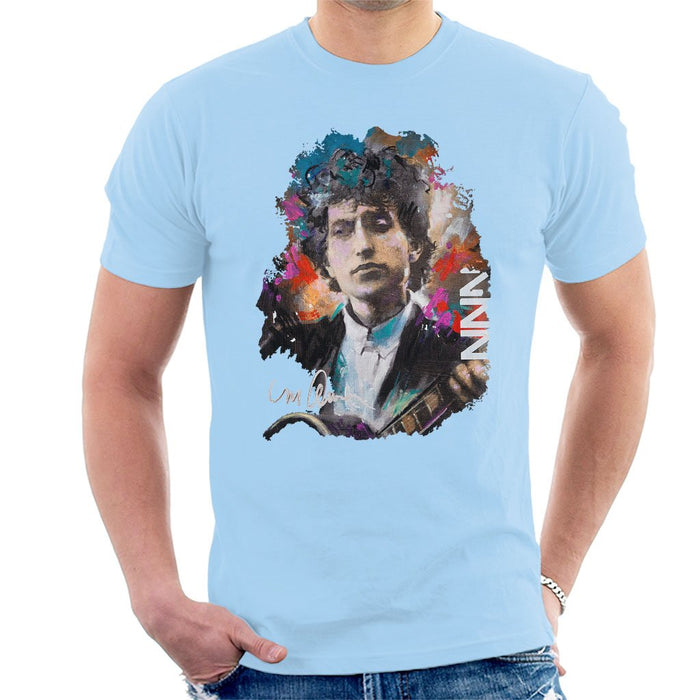 Sidney Maurer Original Portrait Of Bob Dylan Mens T-Shirt - Mens T-Shirt
