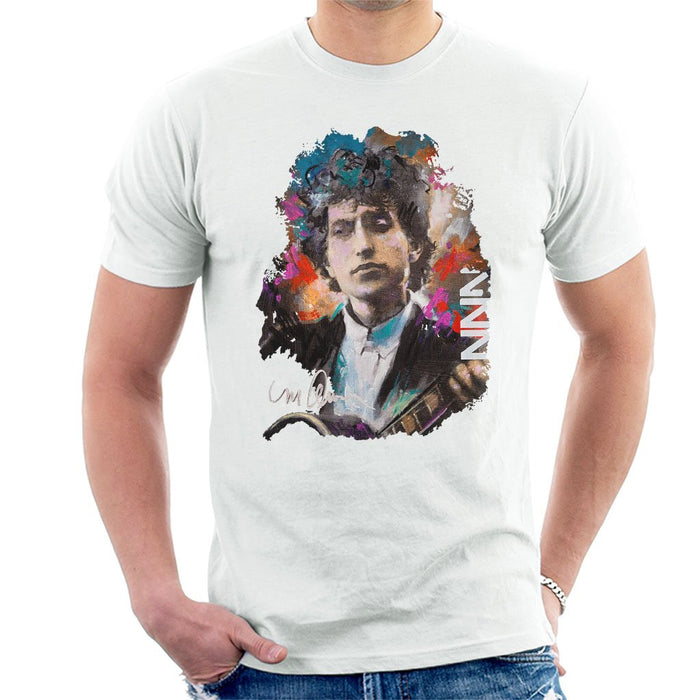 Sidney Maurer Original Portrait Of Bob Dylan Mens T-Shirt - Mens T-Shirt