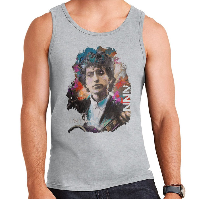 Sidney Maurer Original Portrait Of Bob Dylan Mens Vest - Mens Vest