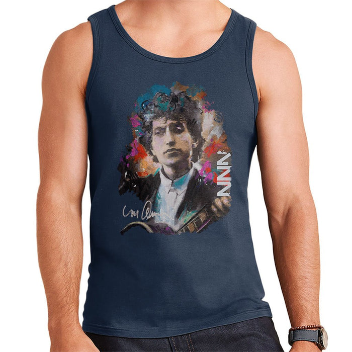 Sidney Maurer Original Portrait Of Bob Dylan Mens Vest - Mens Vest