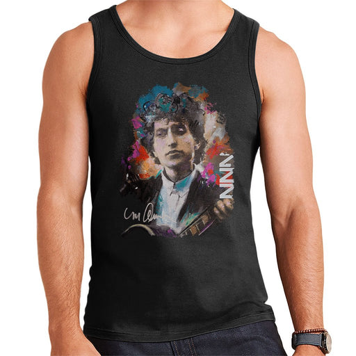 Sidney Maurer Original Portrait Of Bob Dylan Mens Vest - Mens Vest