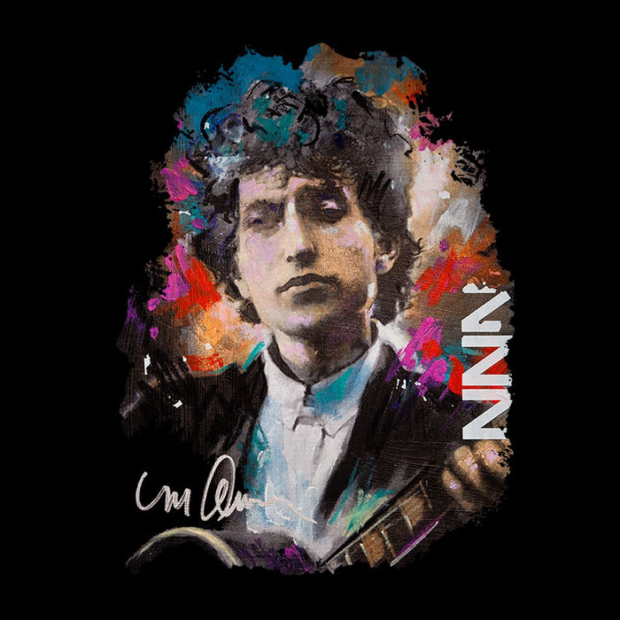 Sidney Maurer Original Portrait Of Bob Dylan Kids T-Shirt - Kids Boys T-Shirt
