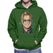 Sidney Maurer Original Portrait Of Elton John Mens Hooded Sweatshirt - Mens Hooded Sweatshirt