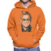 Sidney Maurer Original Portrait Of Elton John Mens Hooded Sweatshirt - Mens Hooded Sweatshirt