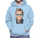 Sidney Maurer Original Portrait Of Elton John Mens Hooded Sweatshirt - Mens Hooded Sweatshirt