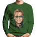 Sidney Maurer Original Portrait Of Elton John Mens Sweatshirt - Mens Sweatshirt