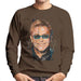 Sidney Maurer Original Portrait Of Elton John Mens Sweatshirt - Mens Sweatshirt