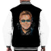 Sidney Maurer Original Portrait Of Elton John Mens Varsity Jacket - Mens Varsity Jacket