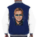 Sidney Maurer Original Portrait Of Elton John Mens Varsity Jacket - Mens Varsity Jacket