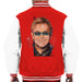 Sidney Maurer Original Portrait Of Elton John Mens Varsity Jacket - Mens Varsity Jacket