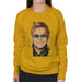 Sidney Maurer Original Portrait Of Elton John Womens Sweatshirt - Womens Sweatshirt