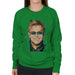 Sidney Maurer Original Portrait Of Elton John Womens Sweatshirt - Womens Sweatshirt