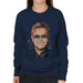 Sidney Maurer Original Portrait Of Elton John Womens Sweatshirt - Womens Sweatshirt