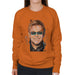 Sidney Maurer Original Portrait Of Elton John Womens Sweatshirt - Womens Sweatshirt