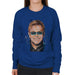 Sidney Maurer Original Portrait Of Elton John Womens Sweatshirt - Womens Sweatshirt
