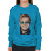 Sidney Maurer Original Portrait Of Elton John Womens Sweatshirt - Womens Sweatshirt