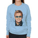 Sidney Maurer Original Portrait Of Elton John Womens Sweatshirt - Womens Sweatshirt