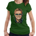Sidney Maurer Original Portrait Of Elton John Womens T-Shirt - Womens T-Shirt