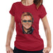 Sidney Maurer Original Portrait Of Elton John Womens T-Shirt - Womens T-Shirt